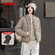 YAYA鸭鸭2024冬季新款时尚休闲保暖百搭女士鸭绒短款羽绒服外套