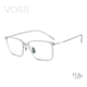VOSS眼镜方形透明超轻无螺丝钛金属22年新品COZY简约NPX系列V3013