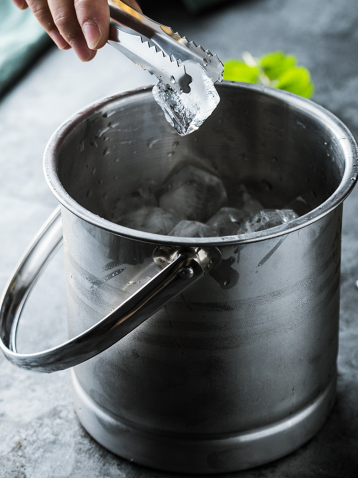 冰桶酒吧ktv奶茶店商用家用不锈钢储冰桶创意冰镇滤水香槟啤酒桶