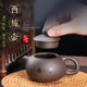 紫砂壶陶瓷壶原矿老紫泥西施壶功夫茶具单个家用泡茶壶品名手抓壶