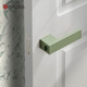 固特臻品极简磁吸生态木门锁简约家用卧室把手室内通用型静音锁具