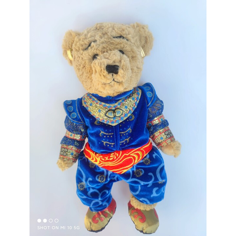 阿拉丁神灯泰迪熊稀有的毛绒玩具公仔娃娃做工精细玩偶收藏礼物