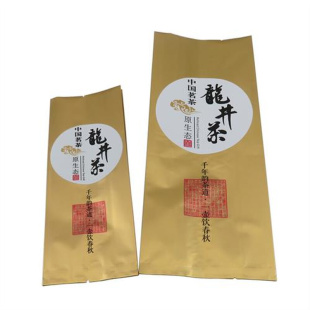 新茶叶铝箔袋绿茶袋春茶内袋通用龙井茶包装袋子50-250克装100个