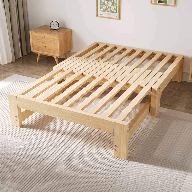 实木沙发床折叠两用小户型客厅伸缩床