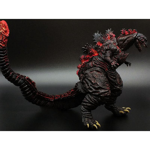 高档真红莲哥斯拉玩具2016手办模型Godzilla可动机械怪兽之王摆件