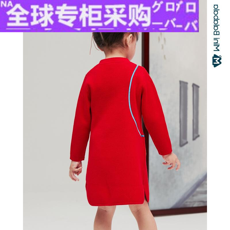 日本新款迷你女童连衣裙2022春装新款宝宝童装米奇IP儿童旗袍裙子