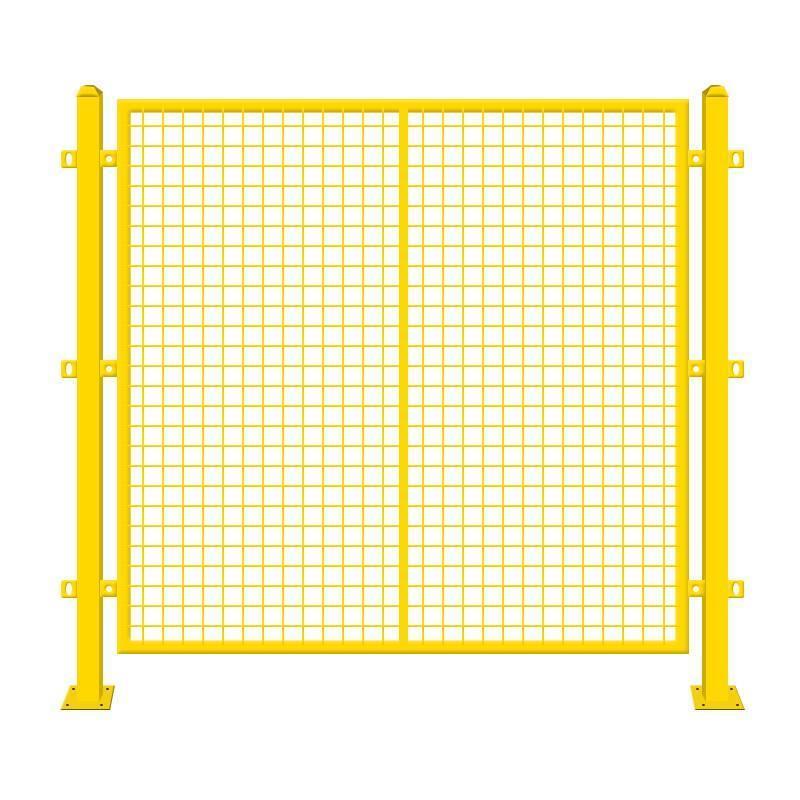 工厂车间隔离网快递仓库隔断网铁丝网护栏网围栏移动设备防护网栏