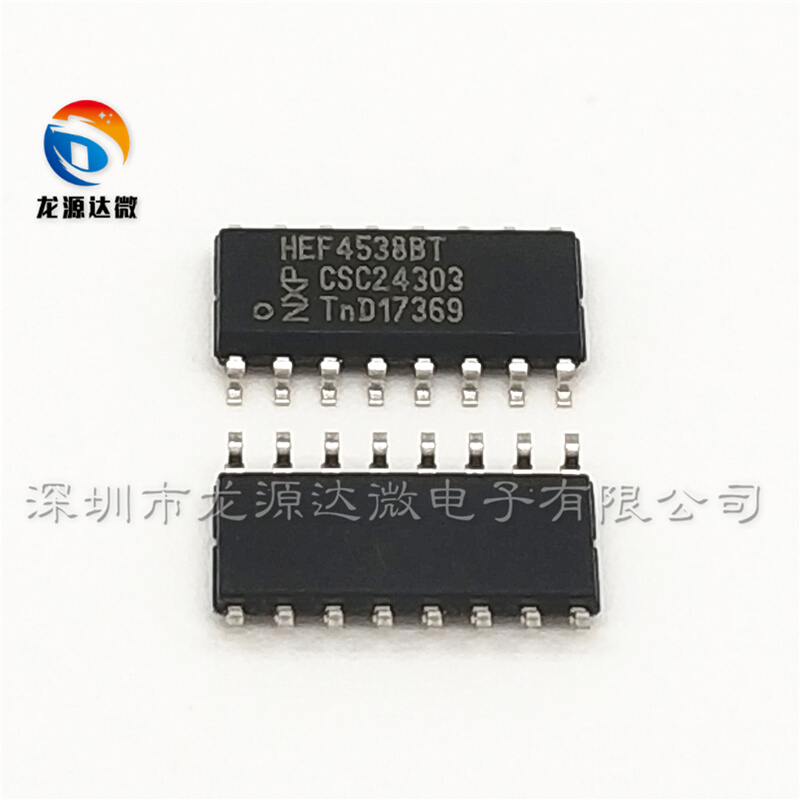 全新HEF4538BT 原装 单稳态多谐振荡器 贴片SOP-16 HEF4538