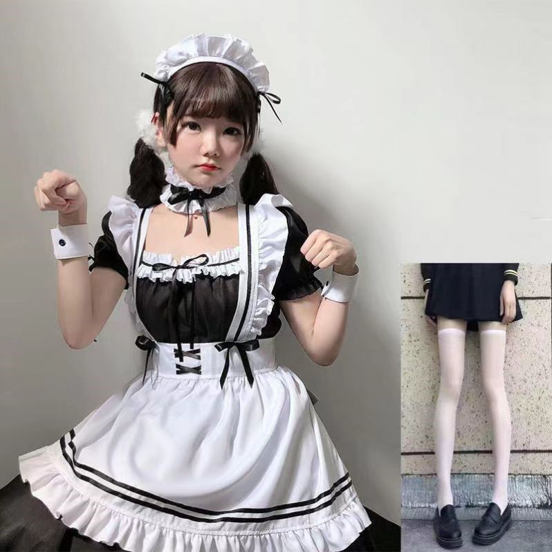 女仆装cos性感纯欲大码cosplay日系可爱学生女装大佬连衣裙萝莉塔