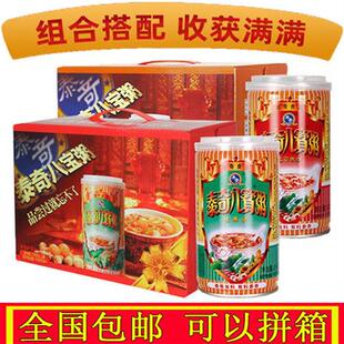 泰奇八宝粥原味优惠装12罐红豆香沙12罐整箱370g早餐速食粥大罐装