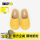 【孟子义同款】SMILEY笑脸半拖厚底增高面包勃肯穆勒一脚蹬拖鞋子