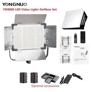 推荐Yongnuo YN9000 3200-5600K  Pro Camera Photo LED Video Li