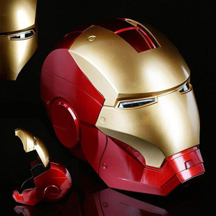 钢铁侠的头盔可穿戴变形发光贾维斯面具手臂手套儿童男孩礼物玩具