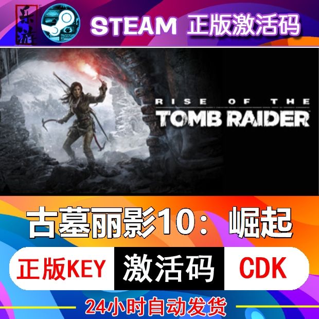 古墓丽影10:崛起 steam激活