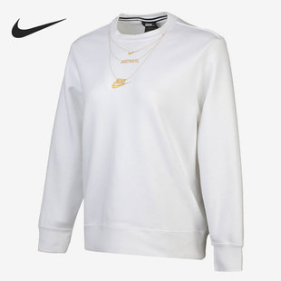 Nike/耐克官方正品休闲女子时尚潮流运动卫衣套头衫 CI9993-100