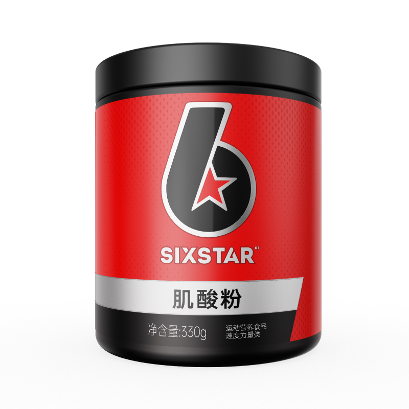 SIXSTAR六星一水肌酸补剂健身非氮泵一水肌酸330g