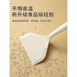 现货速发食品级硅胶烙饼铲子不粘锅专用厨具玉子烧煎饼家用锅铲耐