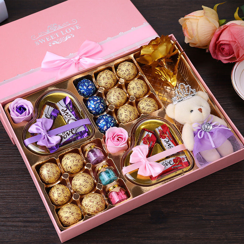 中考毕业礼物德芙巧克力礼盒装创意糖果零食生日礼物送女友朋友