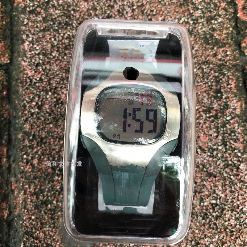。天福PC2004夜光秒表手腕表防水记时器跑步游泳用计时器背光包邮