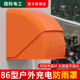 86型户外室外防水盒充电桩双联防雨罩电动车充电插座可伸缩防雨罩
