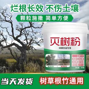 除大树根药灭树粉烂根剂强力一滴死树枯死专用药剂除树烂树根神器