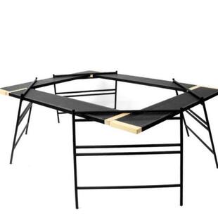 烧烤桌可拼接网桌野营便携多功能折叠桌自驾游便携野餐桌