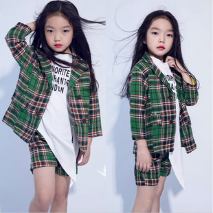 儿童摄影服装 春季外景5岁大童拍照写真衣服影楼时尚照相韩版服饰