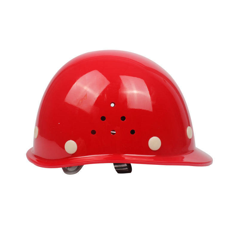 【誉丰】透气式工地安全帽可印字抗冲击防砸安全头盔两侧带透气孔