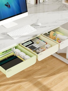 办公室桌下收纳收纳柜桌下抽屉式置物柜家用办公桌多层文件零食面