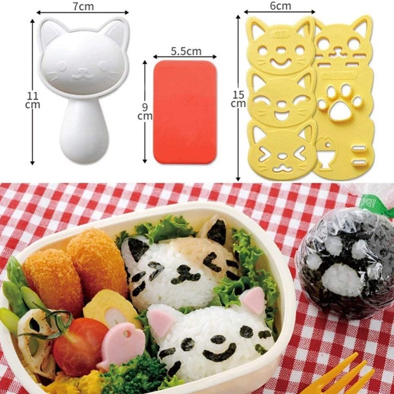 推荐hi Bento Nori Kitchen Rice Decor Kits Sandwich for Baby