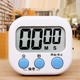 厨房定时器计时器提醒器大声学生倒计时器电子闹钟秒表钟磁吸商用