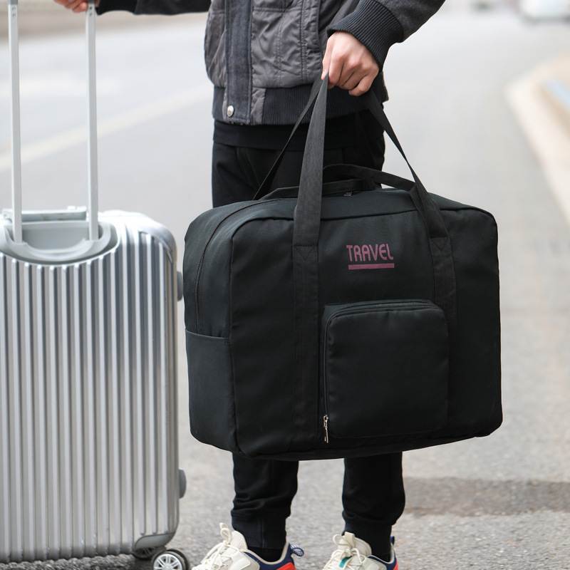 男士手提可套拉杆箱的旅行包男款短期出行大容量学生住校行李袋子