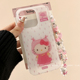 可爱粉色少女心雨衣Kitty猫适用苹果iPhone16ProMax手机壳15pro新款14卡通13小众14promax硅胶16P全包15双层