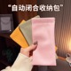 便携眼镜袋太阳镜墨镜收纳袋子防压绒布袋自动闭合弹片高档眼镜盒