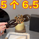 新款萌趣可爱豹纹猫咪扭扭夹高级感后脑勺一字抓夹女盘发头饰ins