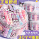 握笔器铅笔帽透明笔套小学生一年级铅笔套铅笔头保护套幼儿园卡通握笔器接笔矫正器小马宝莉笔盖盖子延长器A1