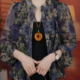 【下单立减50元】夏季薄款碎花冰丝开衫遮肚显瘦防晒洋气衬衫