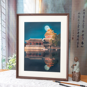 实木相框摆台挂墙装裱定制照片相框A3A4画框空框8K油画儿童素描框