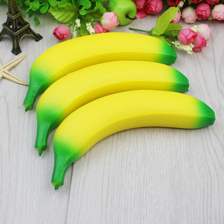 假水果squishy 日本食物玩具慢回弹仿真香蕉面包蛋糕摄影早教道具