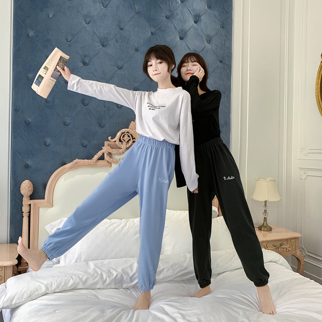 Autumn and winter new pattern Fleece Warm Heart Student pants Exorcism Home Pajamas Knickers Korean Edition leisure time Sports pantsin the Women's clothing/Boutique , Pants , Casual pants category - from Buy2taobao.com to provide professional Taobao agent buy service