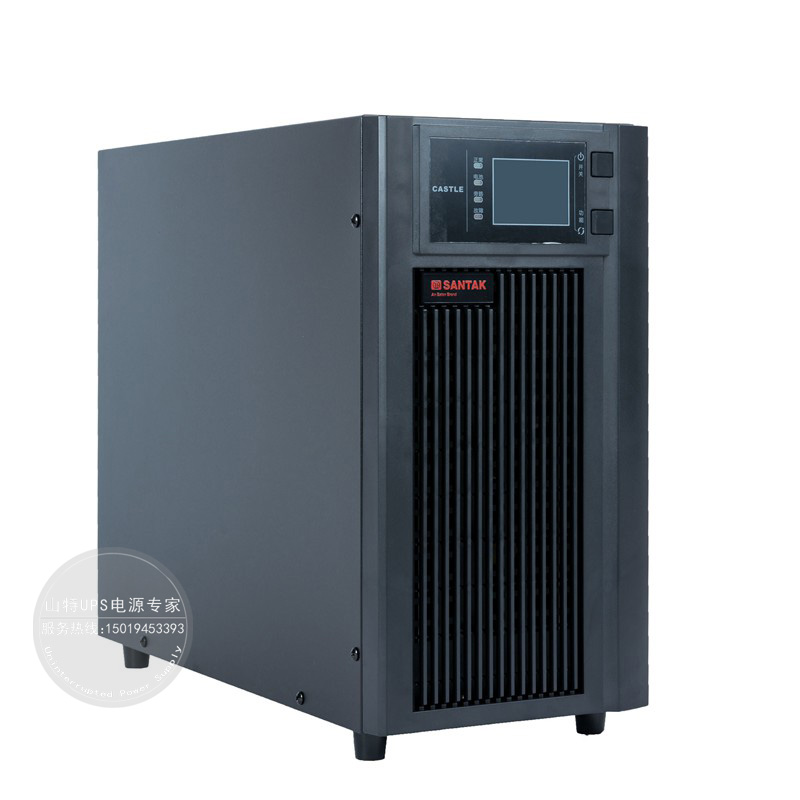 山特UPS不间断电源6KVA 5400W  C6KS延时30分钟机房监控SANTAK