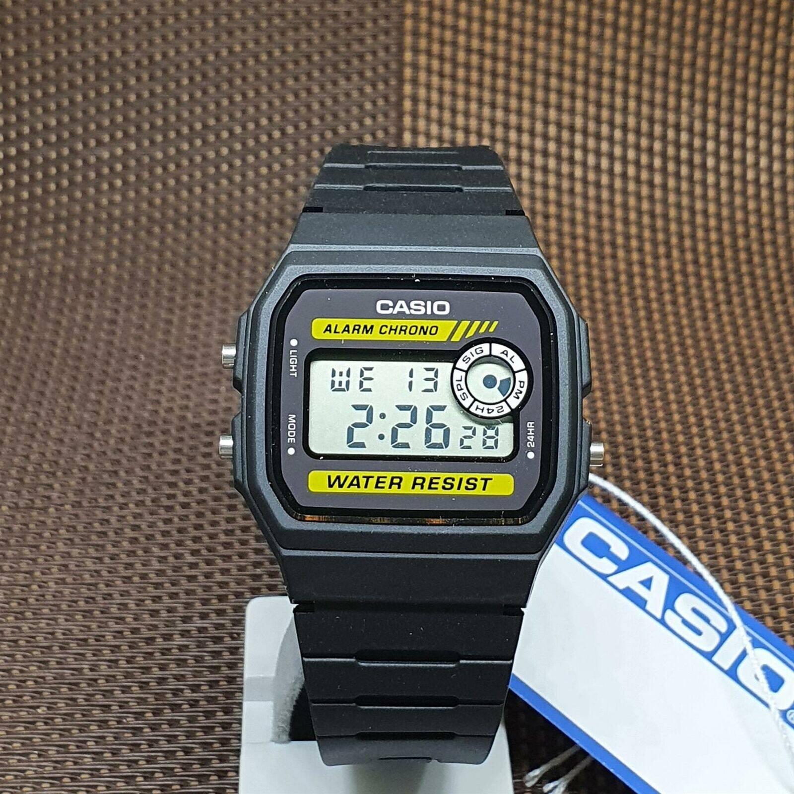 卡西欧手表casio f-94wa-9运动多功能防水黑色复古学生电子小方表