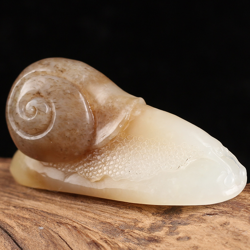 和田玉蜗牛挂件 35.274g 【新东方典当】