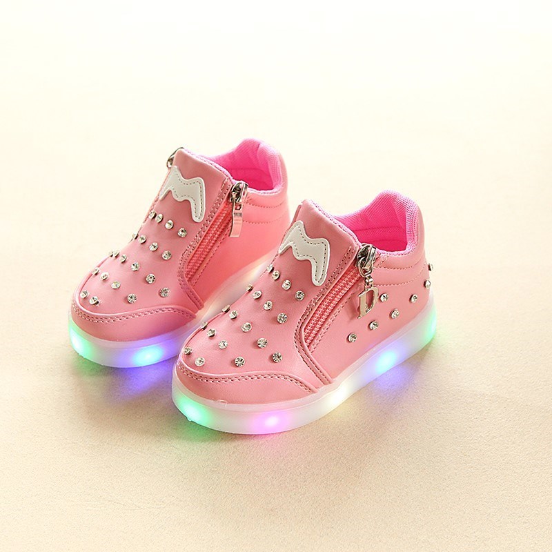 child rhinestones shoe boy sneaker Baby girl led light shoes|msdalam kategori kasut kanak-kanak/Kasut bayi/kasut ibu bapa dan anak, kasut kulit - dari Buy2taobao.com untuk memberikan perkhidmatan ejen Taobao profesional membeli