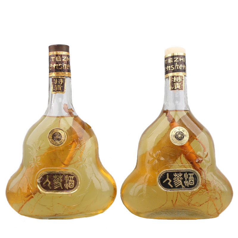 【百草之灵】1980年代 梅花牌 特制人参酒 700ml 2瓶