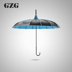 GZG宫廷宝塔伞黑胶防晒遮阳伞创意女士太阳伞防紫外线长柄女士伞