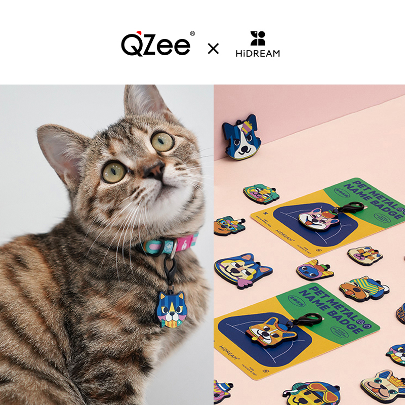 QZee定制狗牌猫咪铭牌Hidre