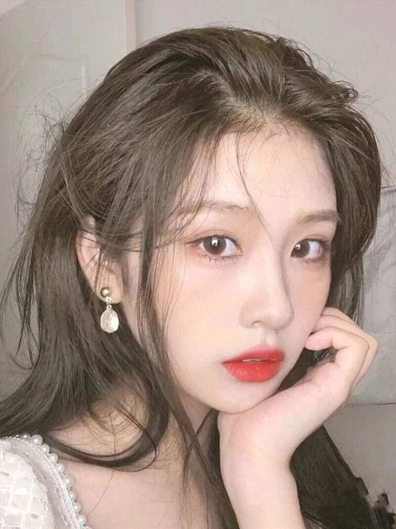 染头发2021流行颜色女薄荷米棕色染发剂膏米粽青木亚麻奶茶灰免漂