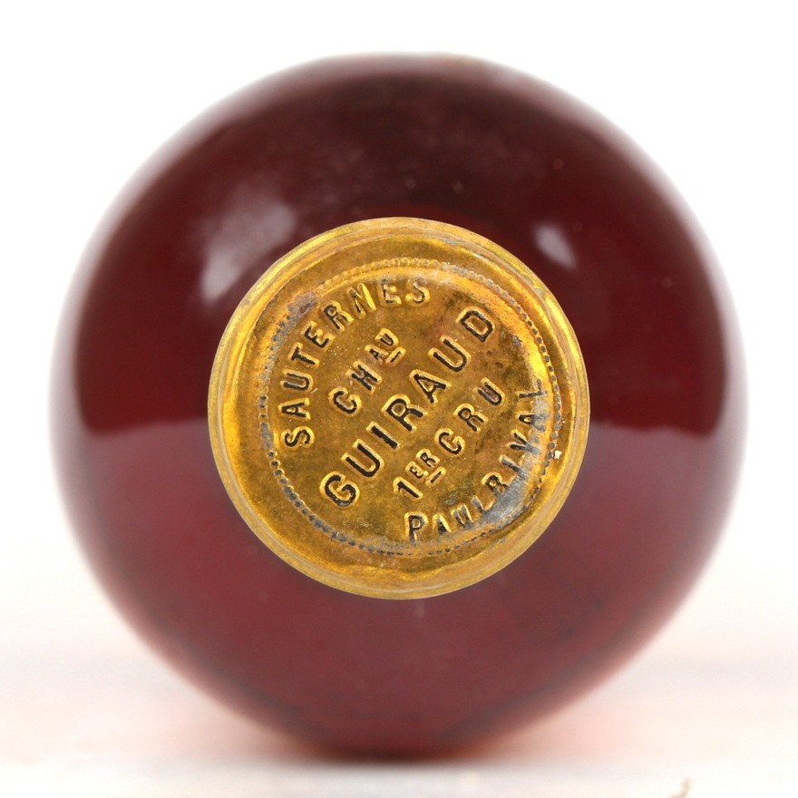 4瓶1975年芝路庄园贵腐甜白chateau guiraud