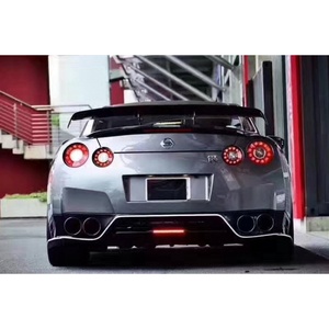 适用于日产战神gtr r35 改装varis碳纤维 尾翼导流翼定风翼gt尾翼